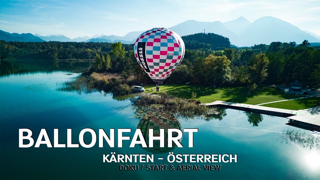 Heißluftballon / Ballonfahrt mit Start am Turnersee - Kärnten, Österreich