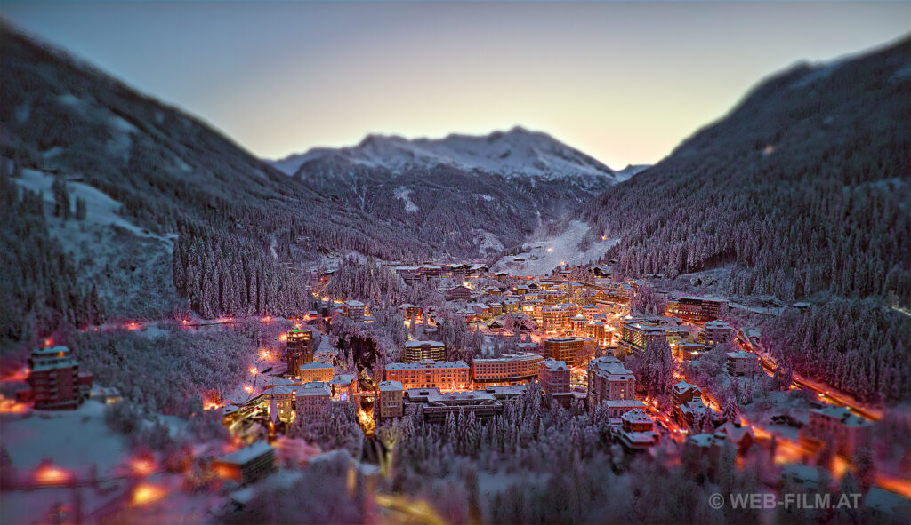 bad gastein by night